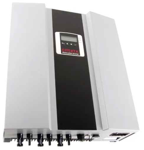 Bild: EFFEKTA Produkte für den Solarmarkt - Bedienerfreundliches Ferndiagnosesystem und robuster Solarwechselrichter