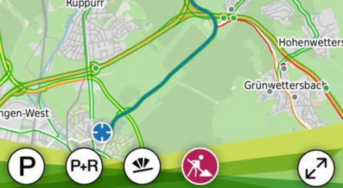 Screenshot aud der App 