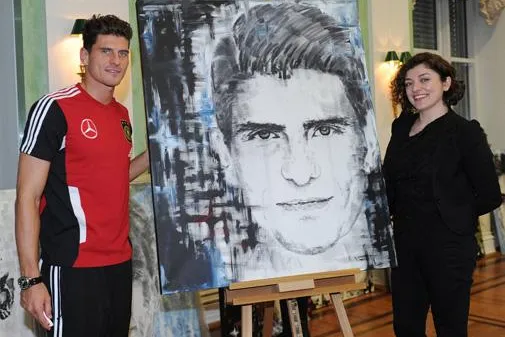 Bild: “German Soccer for Life 2012” - Portraits der DFB Nationalmannschaft von Nahid Shahalimi