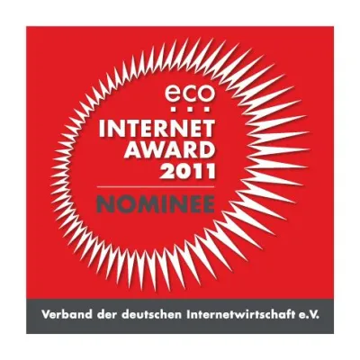 Bild: Versandlösung mailingwork für den eco Internet Award 2011 nominiert