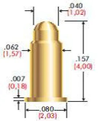 Bild: Miniatur Hochleistungs-SMD Batteriefederkontakt