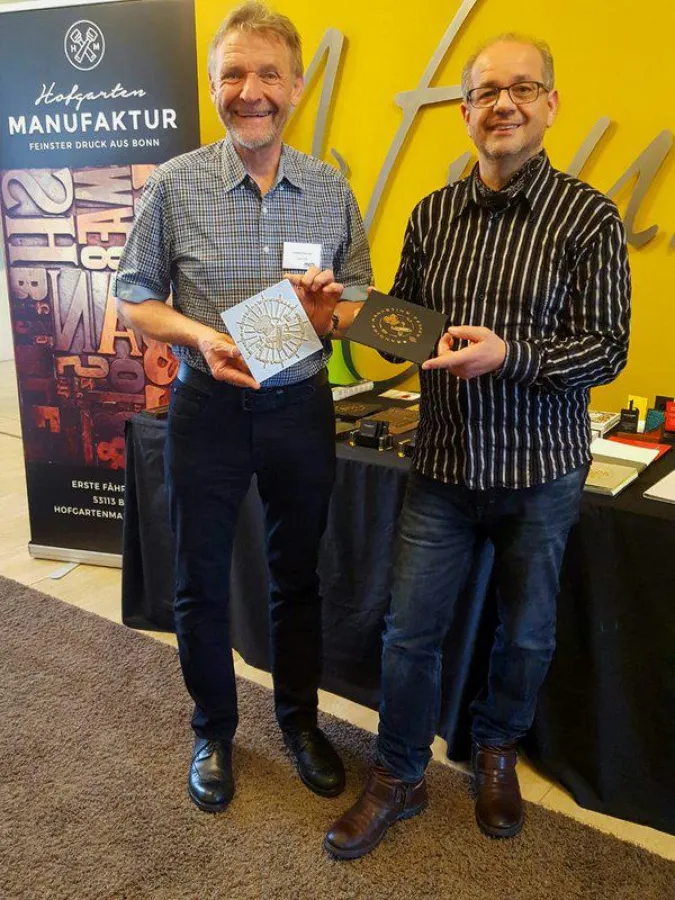 Jaromir Donoval und Walter Kucher auf der MOTIO-Medientage in Mainz