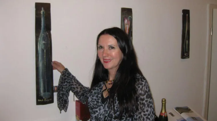 Bild: Heidi Bogner - Fass-zination in der Weingalerie Wolff