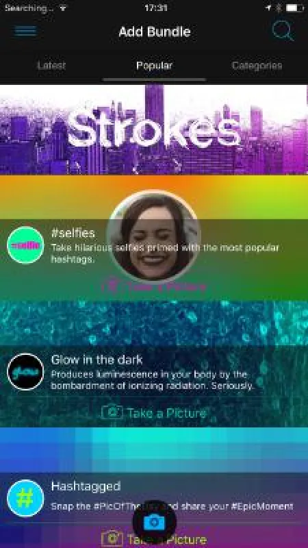 Screenshot | Bundleliste