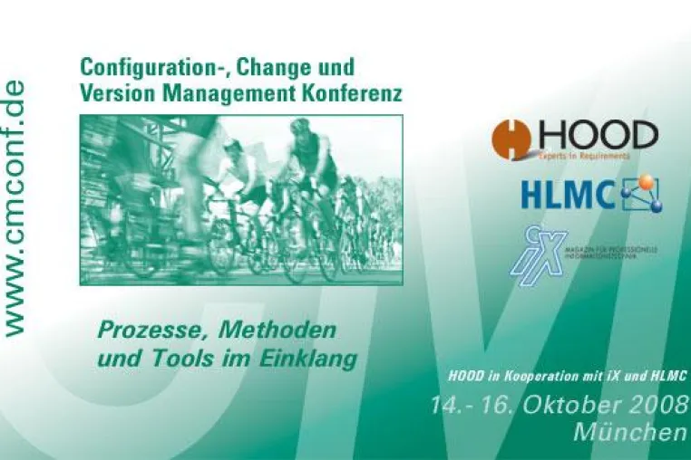 Call for Papers zur CMConf 2008 – 1. Change, Configuration und Version Management Konferenz Bild: Call for Papers zur CMConf 2008 – 1. Change, Configuration und Version Management Konferenz