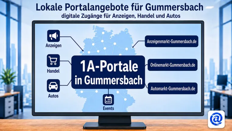 Gummersbach erhält lokale Portalübersicht für Angebote, Anzeigen, Wohnen und Autos Bild: Gummersbach erhält lokale Portalübersicht für Angebote, Anzeigen, Wohnen und Autos