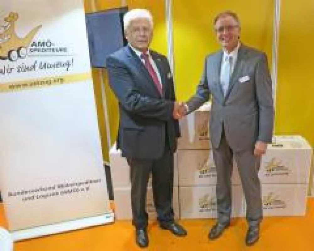 Links Gert Hebert, rechts Frank Schäfer (Quelle AMÖ)