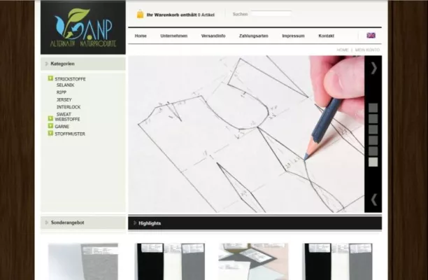 Bild: Neue Kollektionen im Kollektions und Stoff Bereich