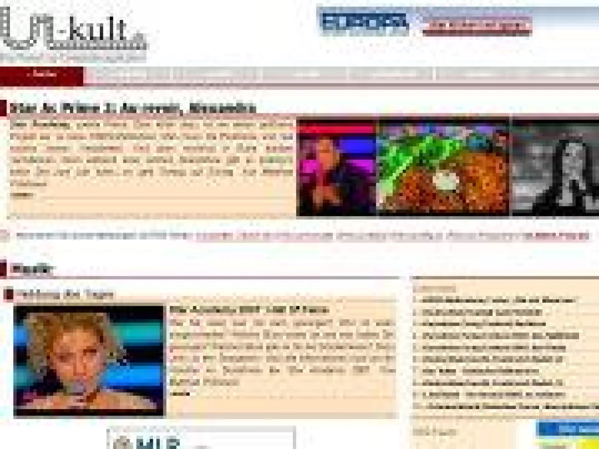 u-kult.de im alten Design