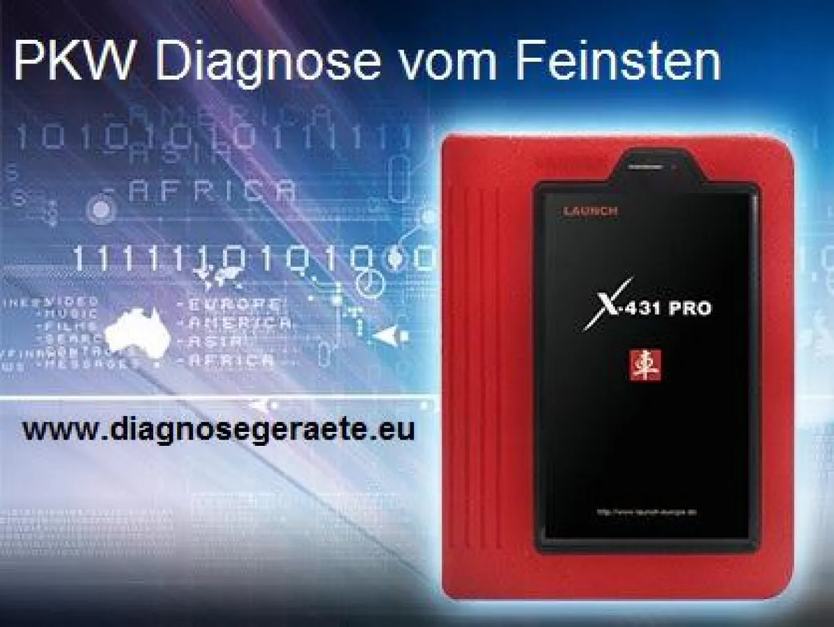 Das X-431 PRO- Diagnoseinnovation pur