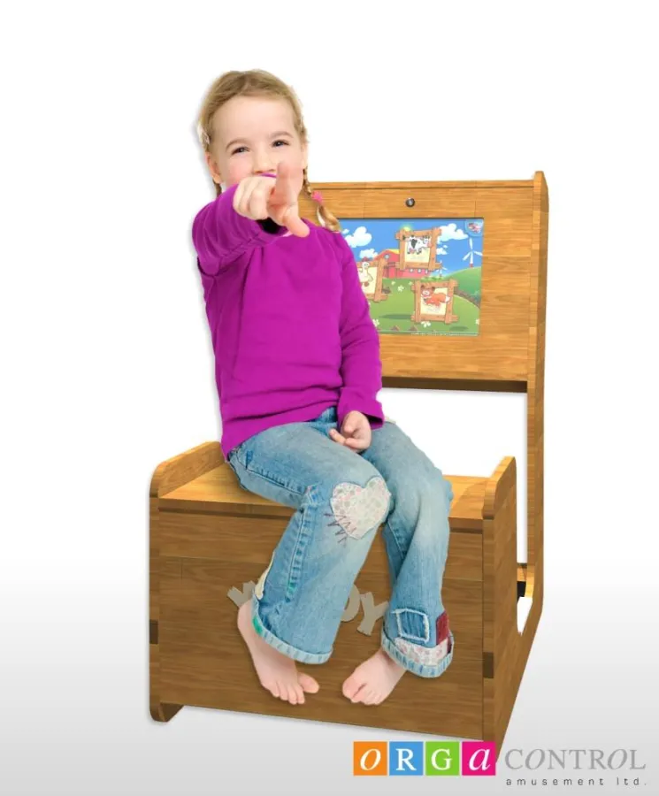 Kinder Touchscreen Spielterminal Magic Woody