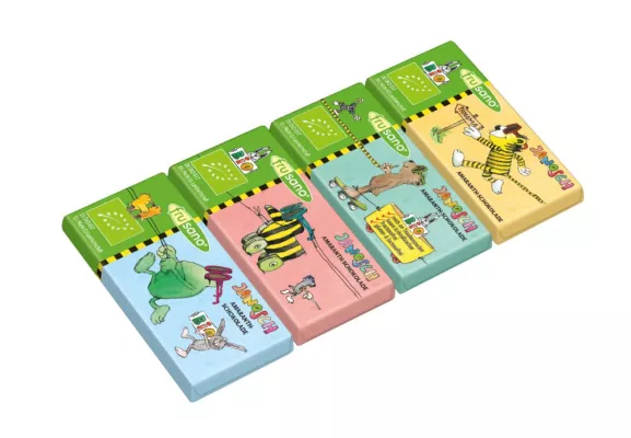 Bild: NEU! Janosch Bio-Filita-Amaranth-Schokolade Minis von Frusano