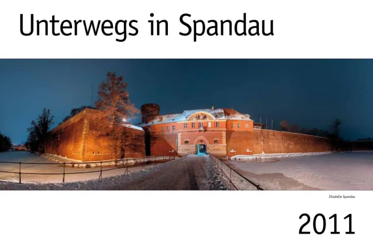 Bild: Berlin-Kalender --- Unterwegs in Spandau 2011