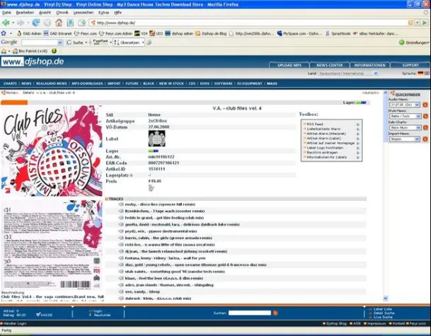 Bild: Djshop erweitert CD, DVD und Software Lager