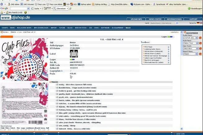 Bild: Djshop erweitert CD, DVD und Software Lager