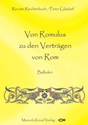 Von Romulus zu den Verträgen von Rom ist Buch des Monats im Manuela Kinzel Verlag Bild: Von Romulus zu den Verträgen von Rom ist Buch des Monats im Manuela Kinzel Verlag