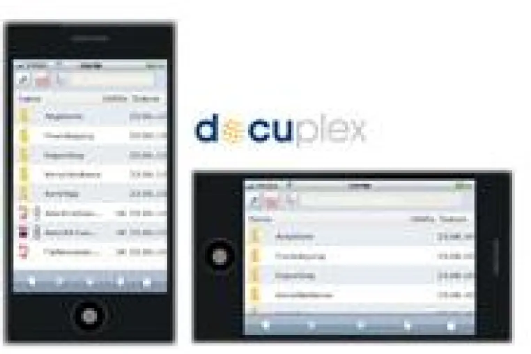 Bild: ECM goes mobile: docuplex realisiert das Überall-Büro für mobile Mitarbeiter