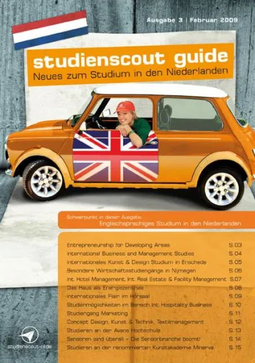 Bild: Neuer Studienscout-Guide zum Studium in Holland erschienen
