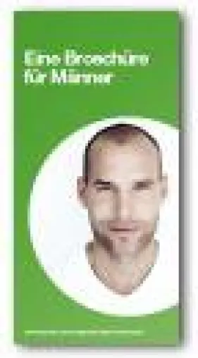 Eine Broschüre für Männer - Informationen zum anlagebedingten Haarausfall Bild: Eine Broschüre für Männer - Informationen zum anlagebedingten Haarausfall