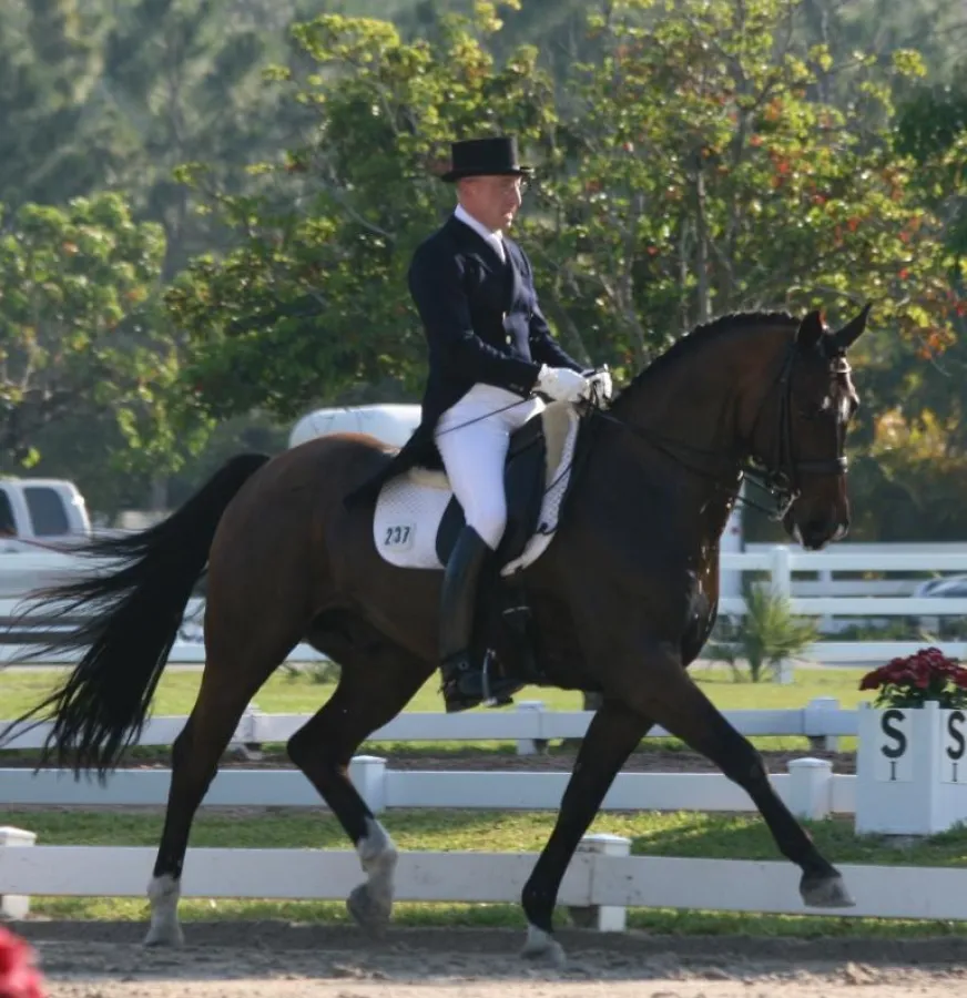 Wolfgang Kutting Dressur Training in Florida