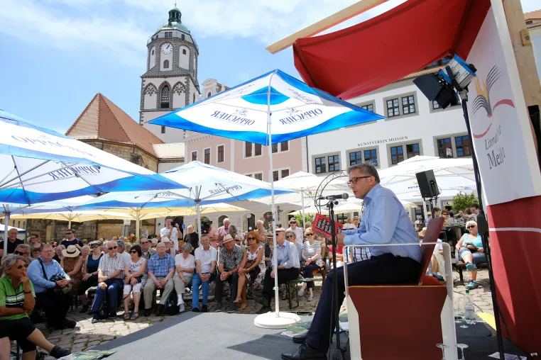 Vorbereitungen für das Literaturfest Meißen 2021 gestartet Bild: Vorbereitungen für das Literaturfest Meißen 2021 gestartet