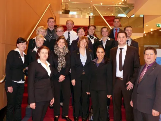 Bild: Studienreise der Hotelfachschule belhoga nach Wien