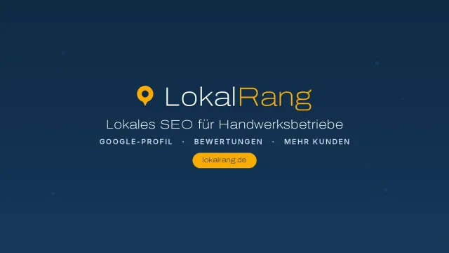 Bild: LokalRang startet 2026: Neue Agentur für lokales SEO unterstützt Handwerksbetriebe bei Google