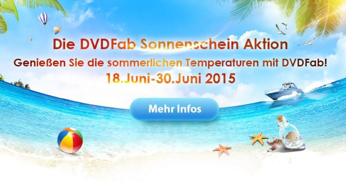 DVDFab Sonnenschein Aktion