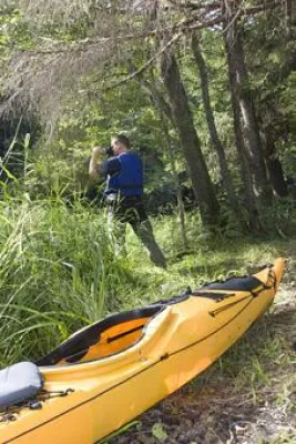 Bild: Fotogenes Paddeln auf der Schwäbischen Donau