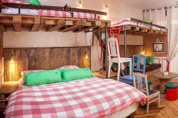 Bild: Alles Paletti: Karls eröffnet Deutschlands erstes Upcycling-Hotel