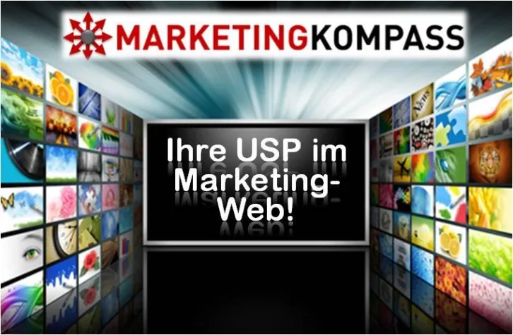 Bild: Marketing-Kompass – USP-Promotion für die Marketing-Branche