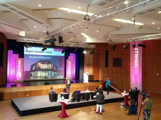 Bild: Digitale Events in der FILDERHALLE als Alternative zu Corona-Absagen