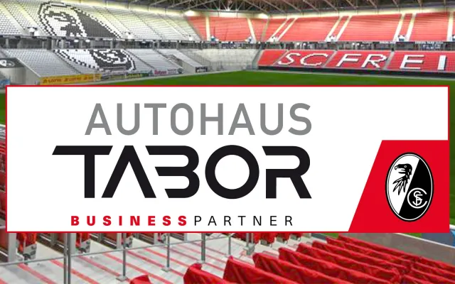 Bild: Autohaus Tabor ist neuer Partner des SC Freiburg – regional verwurzelt, gemeinsam stark