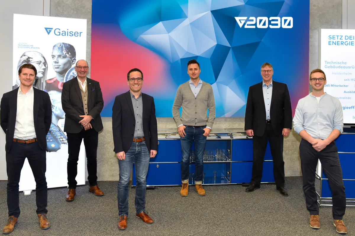 v.l.nr.: die Herren Seifried, Kretschmann, Franke, Schwarzmayr, Köhler und Scharf