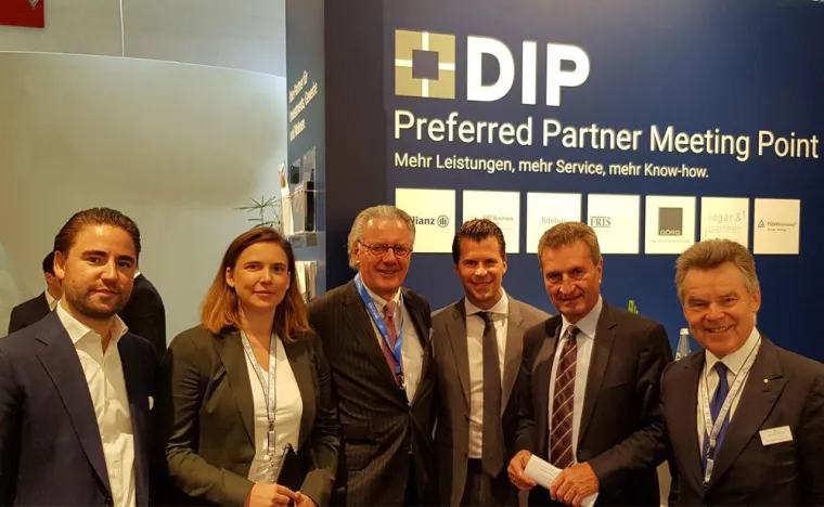 Bild: EXPO REAL: EU-Kommissar Oettinger im Dialog mit DIP