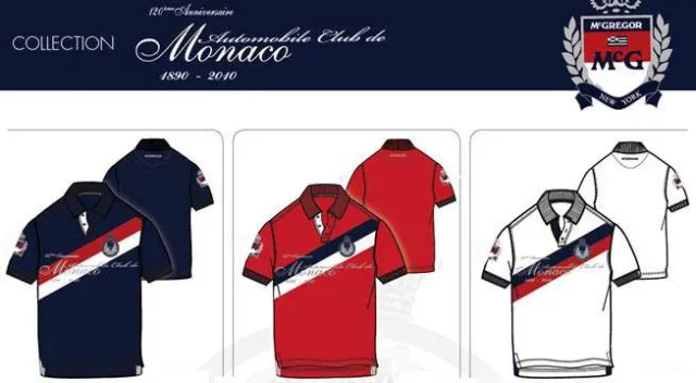 Bild: McGregor ist offizieller Partner des Automobile Club de Monaco: Special-Collection im McGregor Shop erhältlich