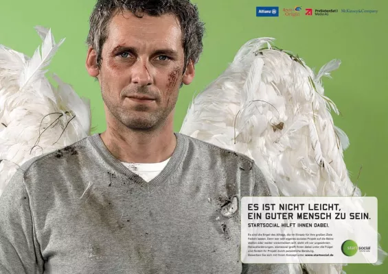 Bild: Es ist nicht leicht, ein guter Mensch zu sein – startsocial hilft dabei