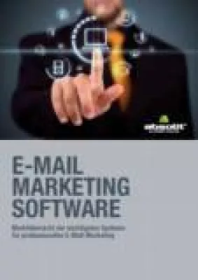 „Marktübersicht E-Mail-Marketing-Software“ in dritter Auflage Bild: „Marktübersicht E-Mail-Marketing-Software“ in dritter Auflage