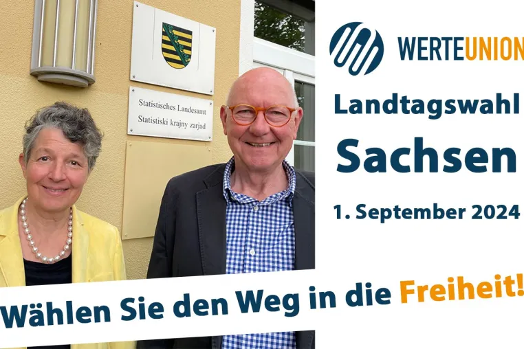 WerteUnion Sachsen zur Landtagswahl zugelassen - Ein Zeichen für die Bürger! Bild: WerteUnion Sachsen zur Landtagswahl zugelassen - Ein Zeichen für die Bürger!