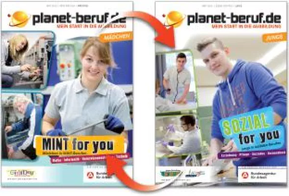 MINT & SOZIAL for you 2015: Das neue Wendeheft für technikbegeisterte Mädchen und soziale Jungs ist da Bild: MINT & SOZIAL for you 2015: Das neue Wendeheft für technikbegeisterte Mädchen und soziale Jungs ist da