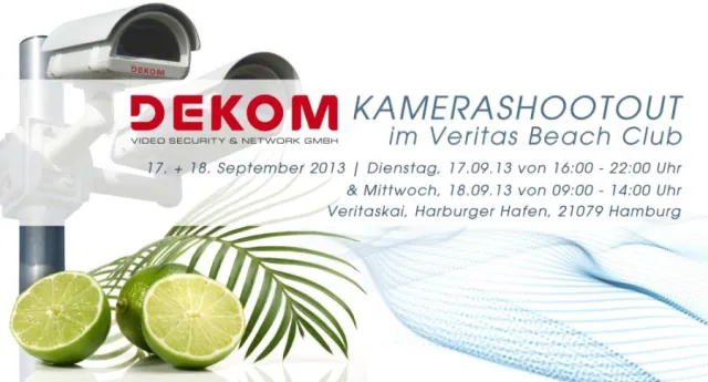 Bild: DEKOM KameraShootOut 2013 am 17. + 18.09.2013 in Hamburg
