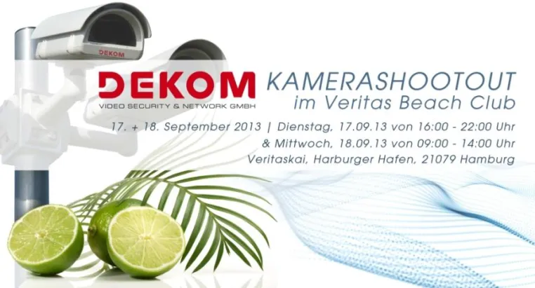 Bild: DEKOM KameraShootOut 2013 am 17. + 18.09.2013 in Hamburg