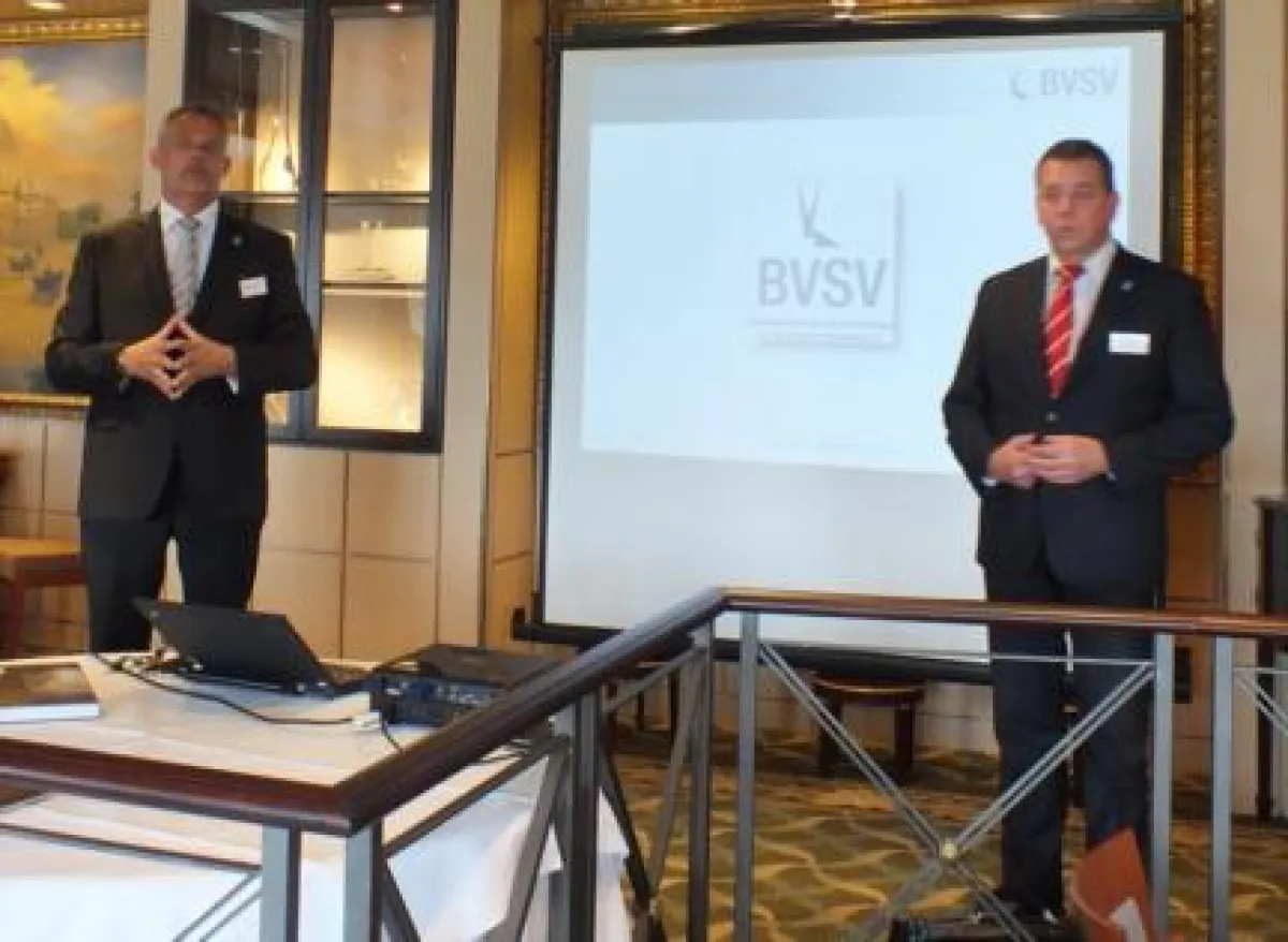 Andreas Schwarz und Michael Wendel begleiteten die Gäste durch die Veranstaltung