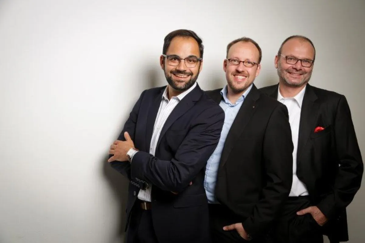 v. l. M. D. Batra, Dr. J. Wamser, V. Klosowski