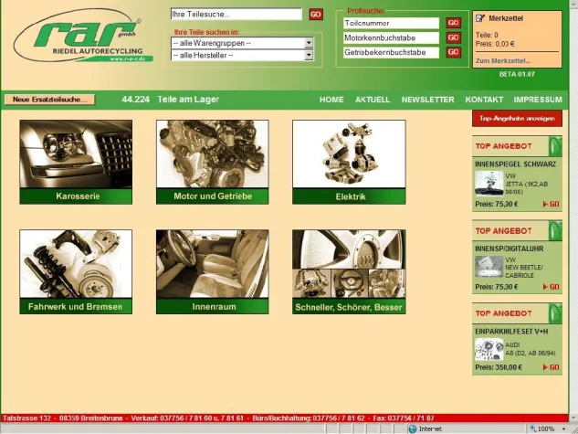 Bild: Neue Softwarelösung für Ersatzteilsuche - Auto-Freaks mögen es modern