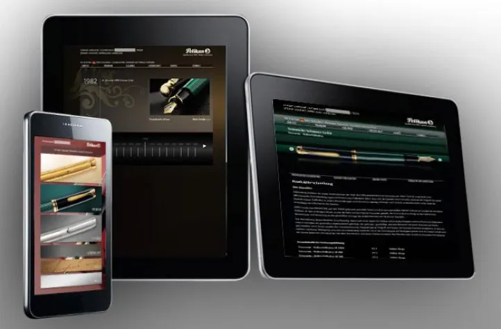 Bild: Kompatibel mit jedem Format: Responsive Design für Pelikan Fine Writing