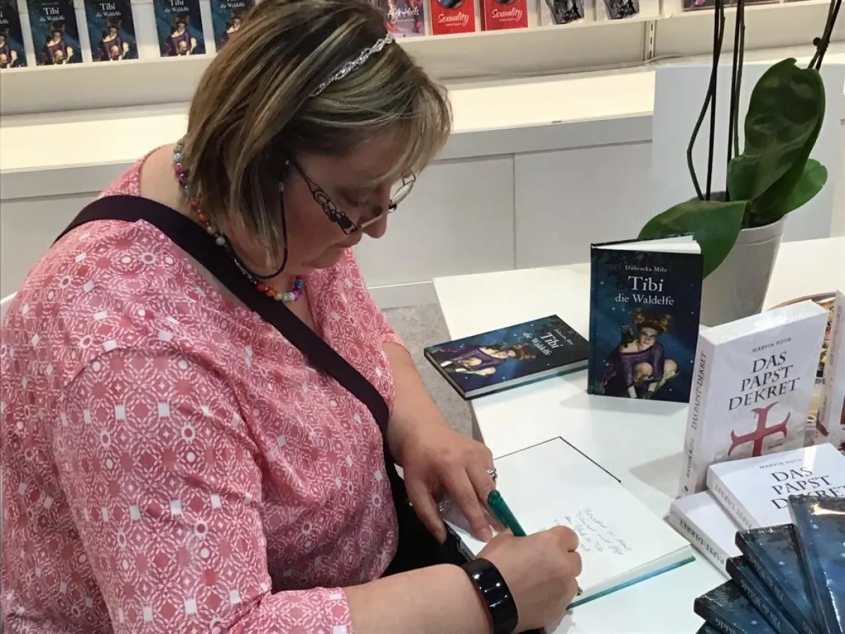 Dubravka Milz auf der Leipziger Buchmesse 2019