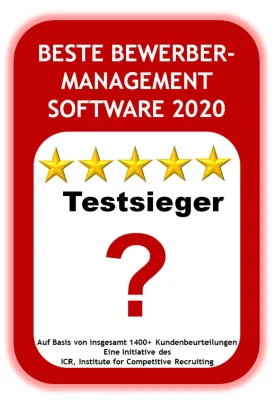 Recruiter haben Deutschlands beste Bewerbermanagementsysteme 2020 gewählt Bild: Recruiter haben Deutschlands beste Bewerbermanagementsysteme 2020 gewählt