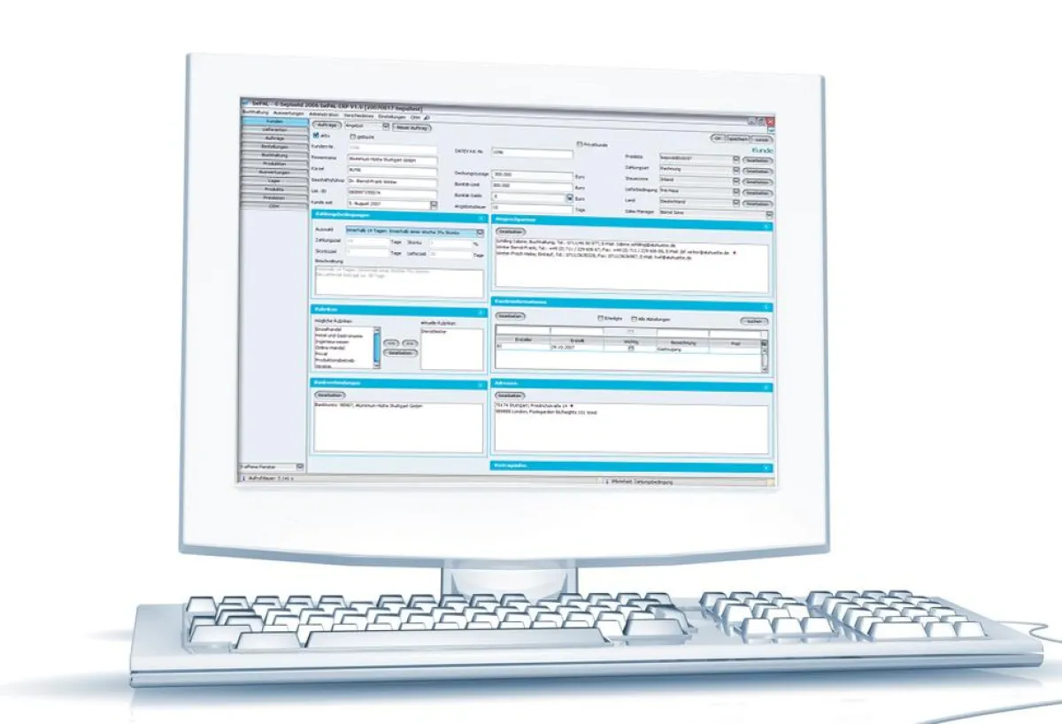 bePAL ERP - die ideale ERP-Software für kleine und mittelständische Unternehmen.