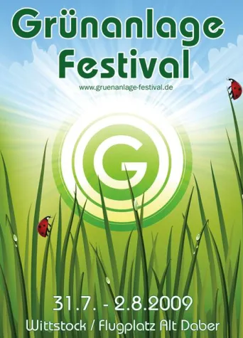 Grünanlage Festival 2009 - Die Tickets gibt´s bei Ticketmaster Bild: Grünanlage Festival 2009 - Die Tickets gibt´s bei Ticketmaster